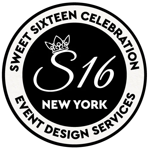 This image show Sweet Sixteen Celebration logo